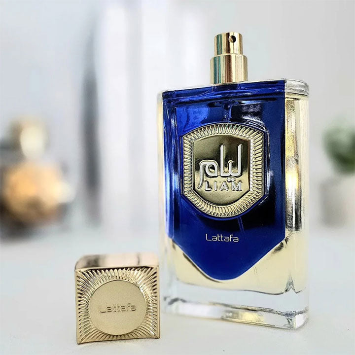 perfume lattafa liam blue shine eau de parfum edp 100ml