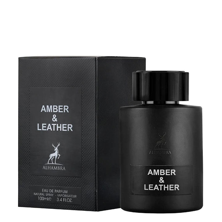 perfume maison alhambra amber & leather para hombre eau de parfum