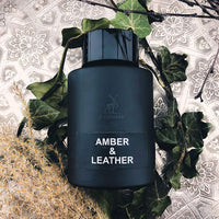 Thumbnail for perfume maison alhambra amber & leather para hombre eau de parfum