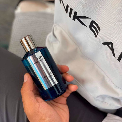 perfume mancera silver blue para hombre eau de parfum edp 120ml original