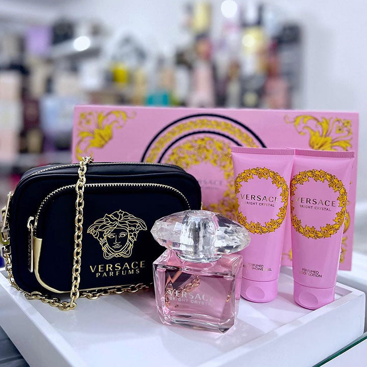 SET Versace Bright Crystal Mujer