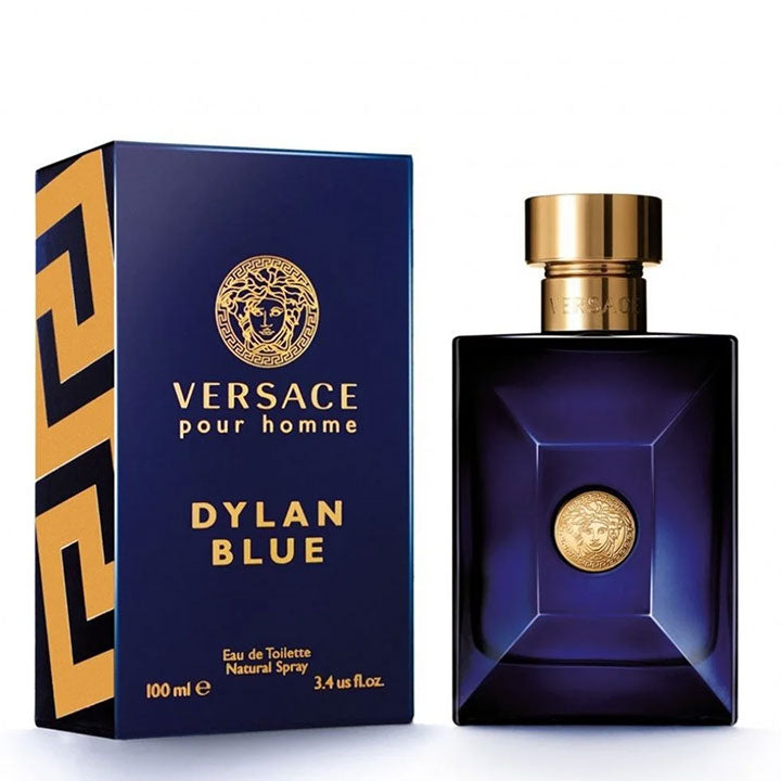 perfume versace pour homme dylan blue para hombre eau de toilette edt 100ml original