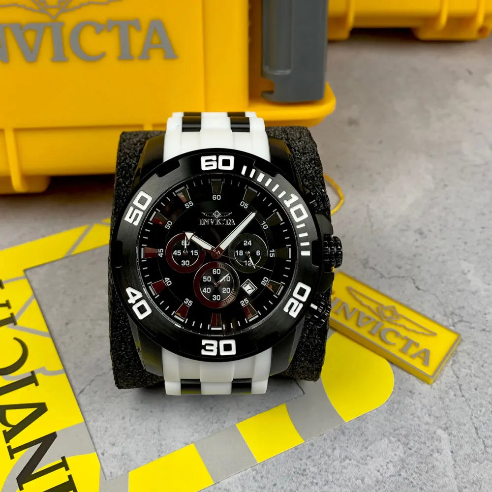 Reloj Deportivo Para Hombre Invicta Pro Diver 44549 - Blanco