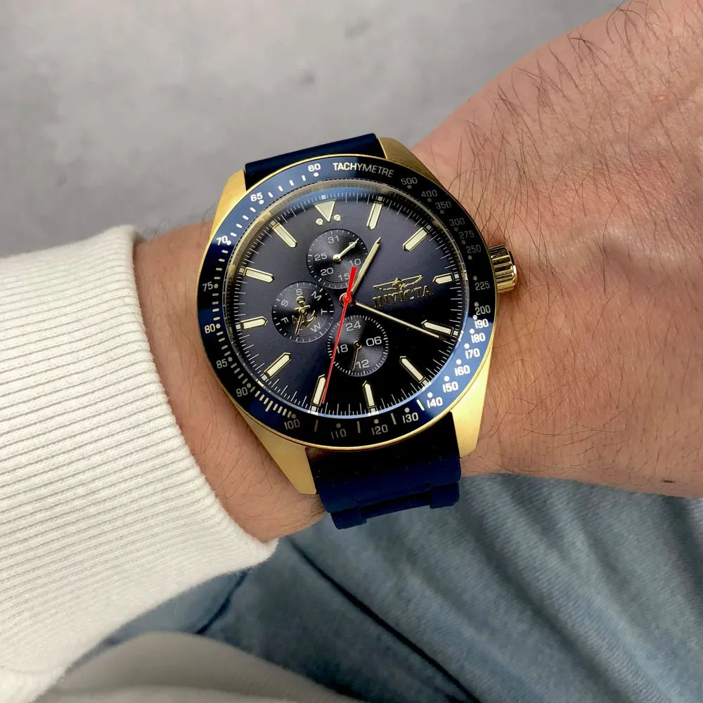 Reloj Deportivo Para Hombre Invicta Ocean Voyage 48676 - Azul