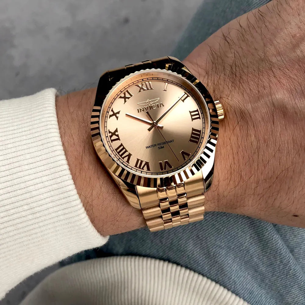 Reloj Elegante Para Hombre Invicta Specialty 47407 - Oro rosado