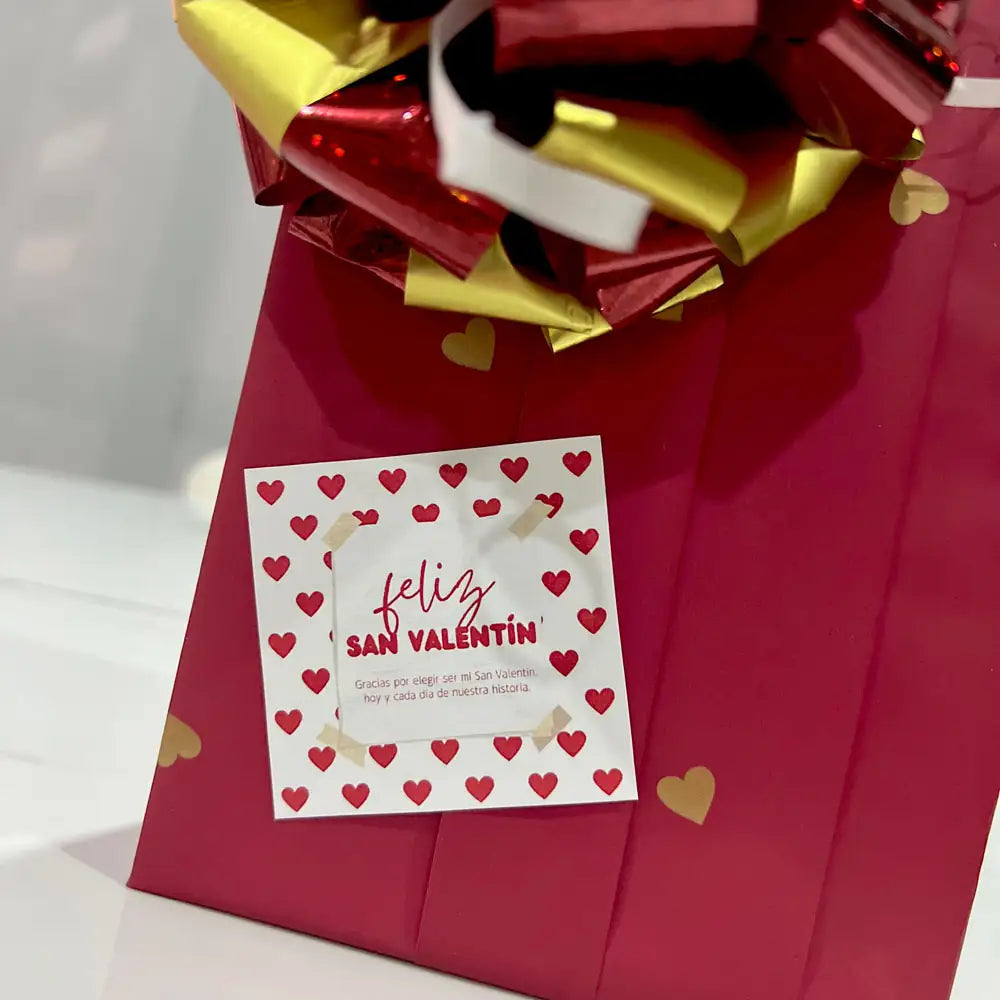 Empaque de Regalo Edición San Valentin