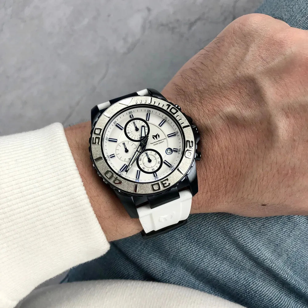 Reloj Deportivo Para Hombre Technomarine Grace TM-724006 - Blanco
