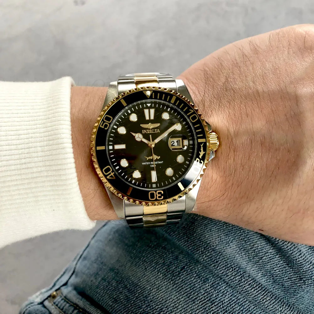 Reloj Para Hombre Invicta Pro Diver 30023 - Oro, Acero