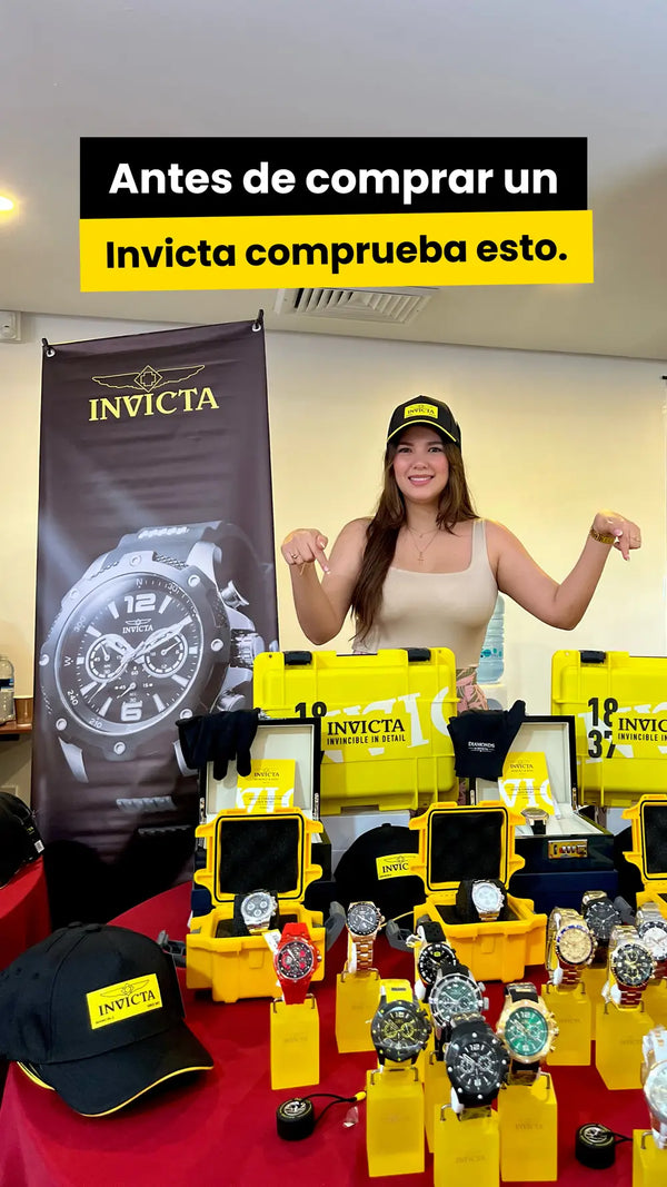 Antes de comprar un Invicta, comprueba esto.