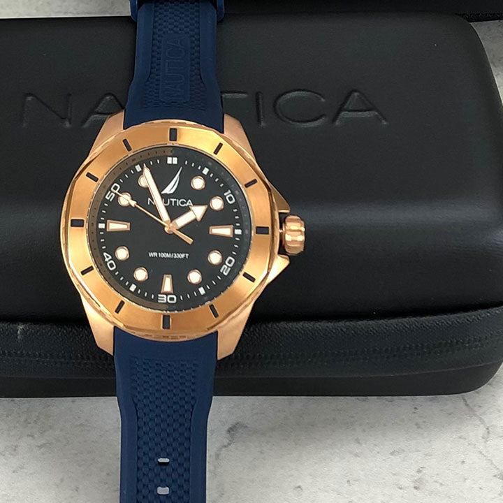 RELOJ PARA HOMBRE ORIGINAL MARCA NAUTICA KOH MAY BAY NAPKMS306