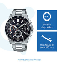 Thumbnail for reloj casio EFV-570D-1AVDF original para hombre colombia
