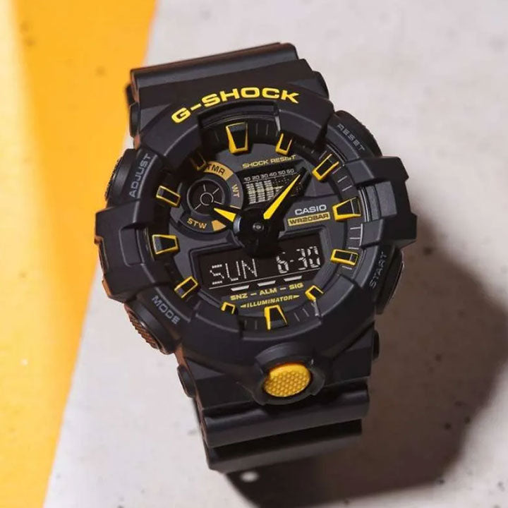 Reloj original casio g shock GA-700CY-1ADR para hombre colombia