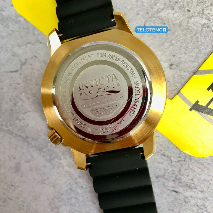 RELOJ PARA HOMBRE ORIGINAL INVICTA PRO DIVER 44833