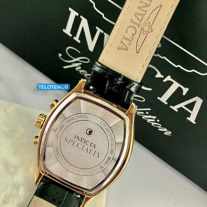 reloj original invicta specialty 14330 correa en cuero