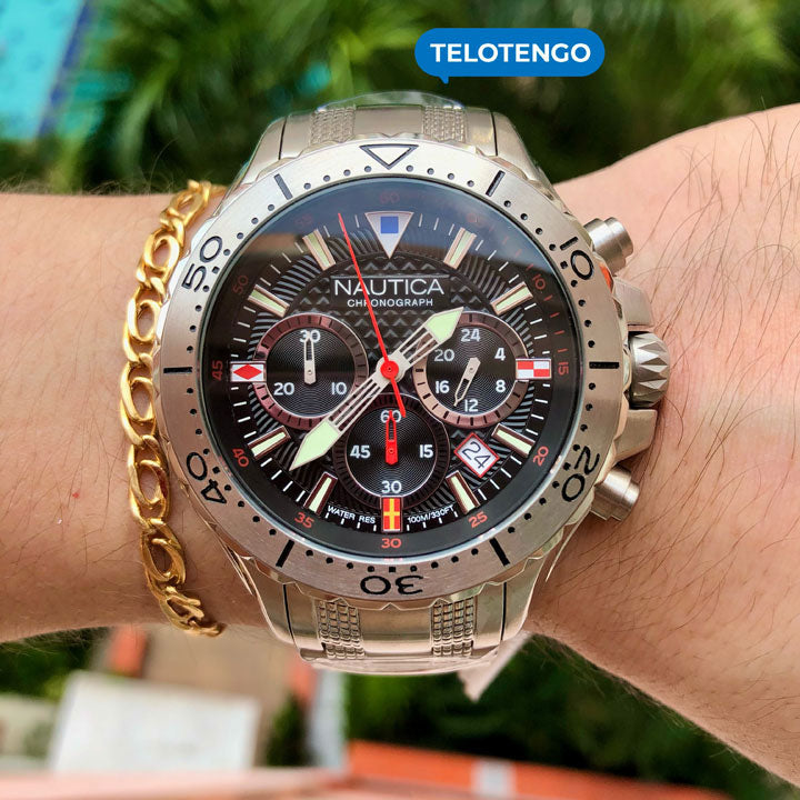 RELOJ PARA HOMBRE ORIGINAL MARCA NAUTICA NAPNSF204
