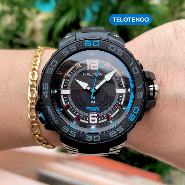 RELOJ PARA HOMBRE ORIGINAL MARCA NAUTICA napcnf109