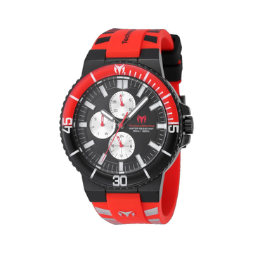Reloj para hombre Technomarine Racing Legends TM-525039 original con correa roja