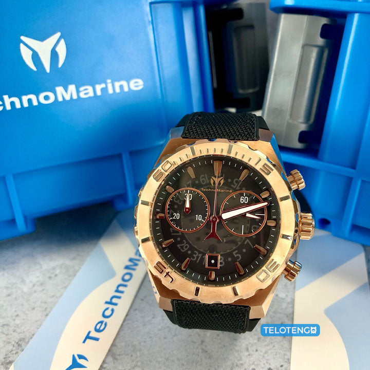 reloj para hombre technomarine reef shark tm 519011