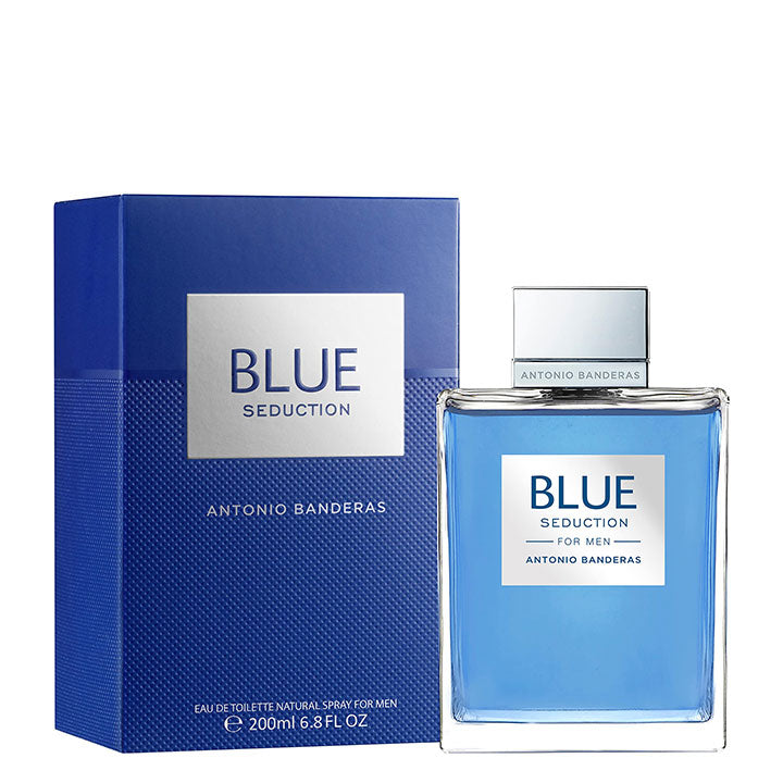 perfume antonio banderas blue seduction eau de toilette edt 200ml original