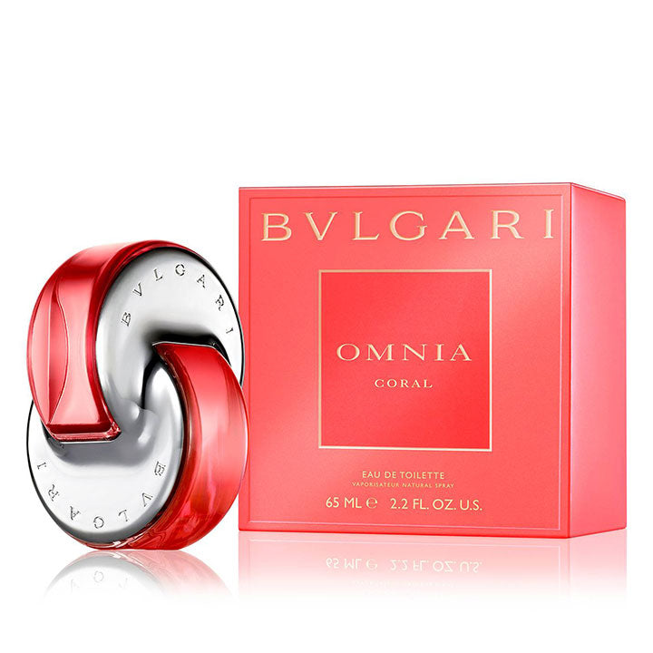 perfume bvlgari omnia coral para dama eau de toilette edt 65ml